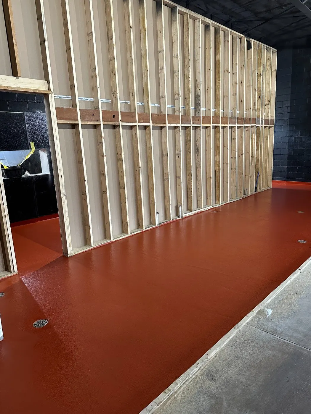 Commercial kitchen floor coating