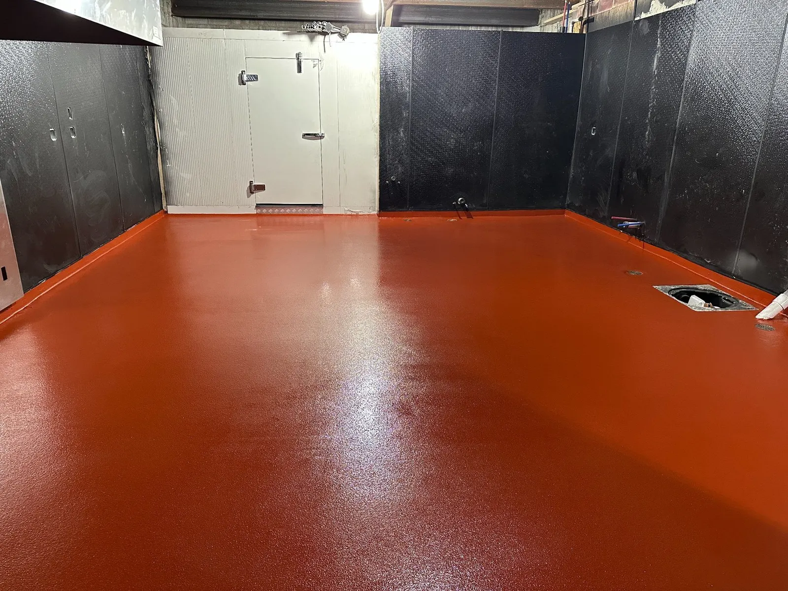Commercial food-service flooring