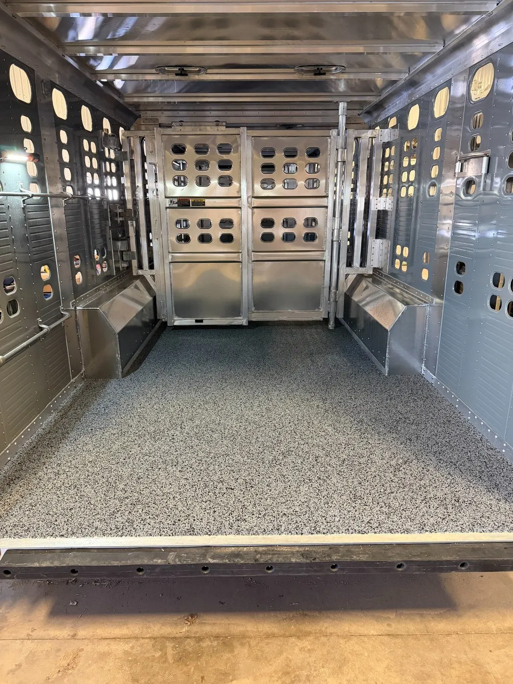Gray Hoof Grip livestock floor